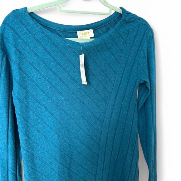 NWT Anthropologie Maeve Devine Tunic Top - Blue XS - Picture 5 of 9